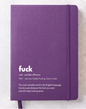 Fuck Definition Notebook - PURPLE