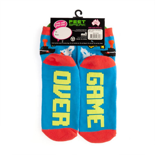 Game Over Grip Socks