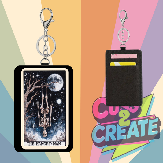 Tarot Card Hanged Man Card Wallet