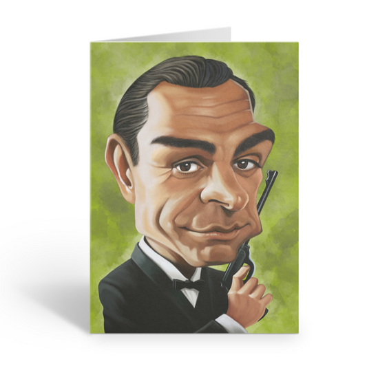 Sean Connery Loud Mouth Talking Card