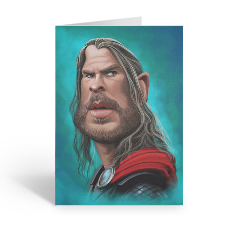 Thor Loud Mouth Talking Card