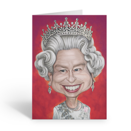 The Queen Loud Mouth Talking Card