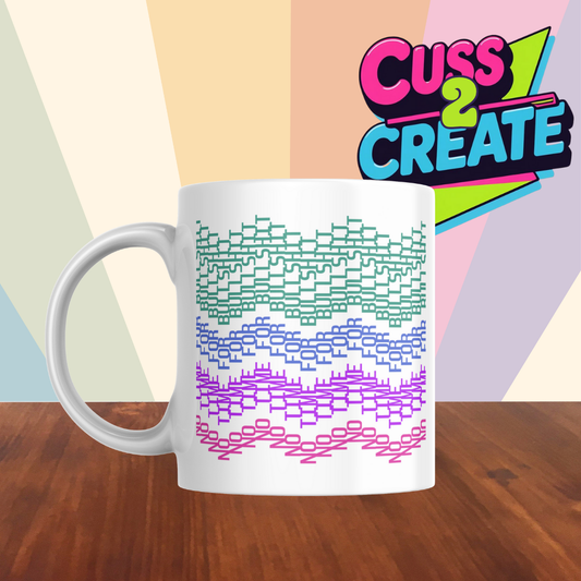 No Time for BullShit Tyre Tread Mug