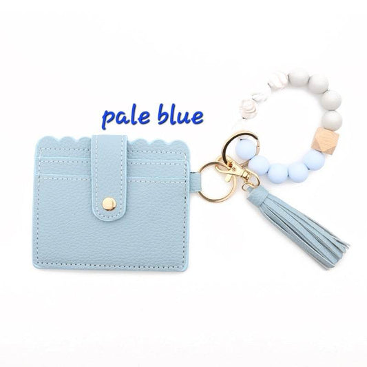 Silicone ID Wallet- PALE BLUE