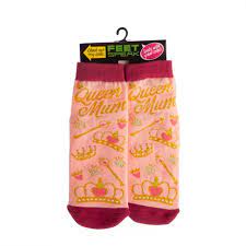 Queen Mum Grip Socks