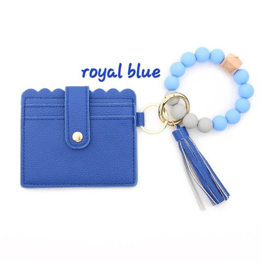 Silicone ID Wallet- ROYAL BLUE