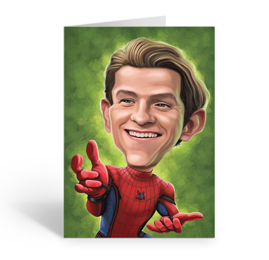 Spiderman Loud Mouth Talking Card