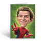 Spiderman Loud Mouth Talking Card