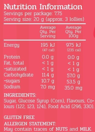 Strawberries and Cream 155g