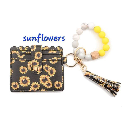 Silicone ID Wallet- SUNFLOWER