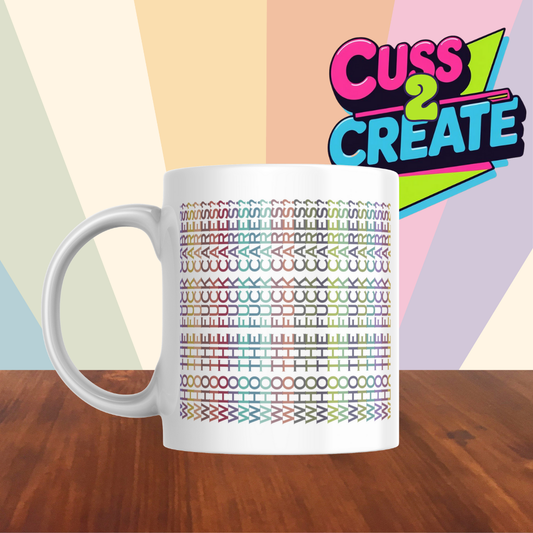 Who Cares Tyre Tread Mug