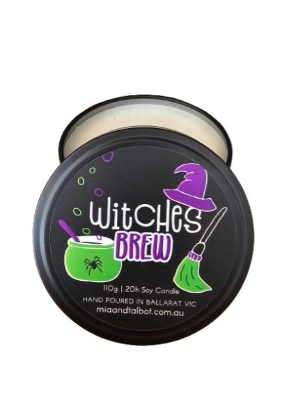Witches Brew Candle Tin