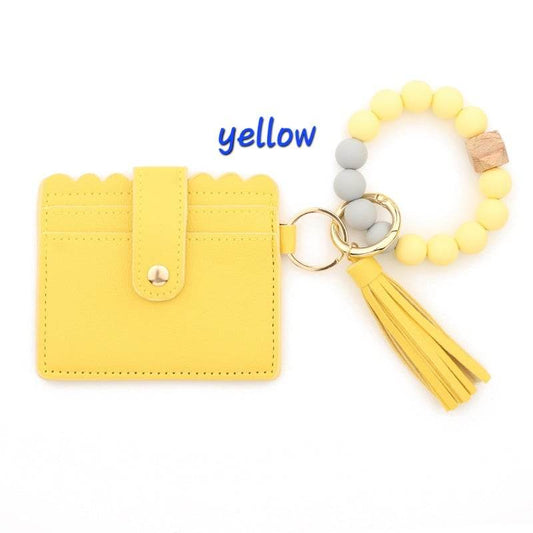 Silicone ID Wallet- YELLOW