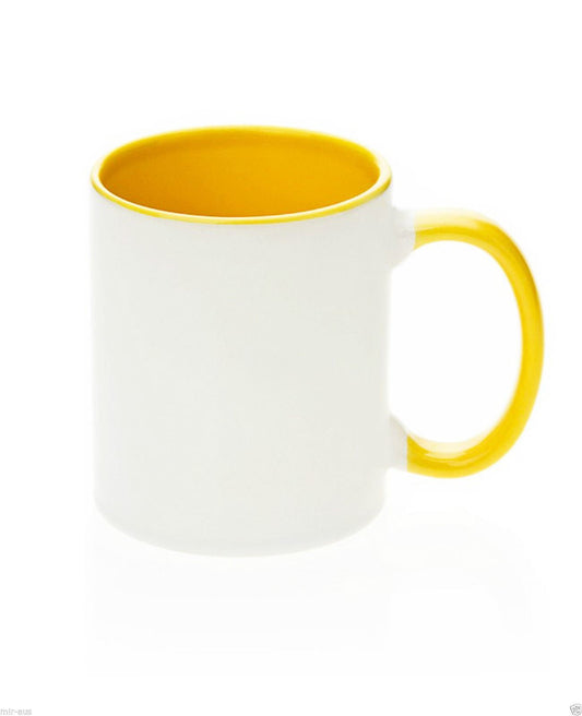 11oz Mug YELLOW BLANK