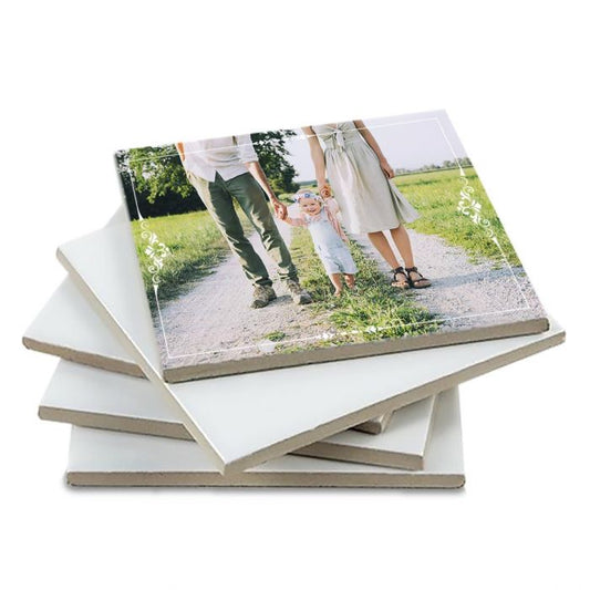 Ceramic Tile Sublimation SET OF 2 10x10cm