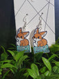 Dont talk to me Foxy Dangle Earrings