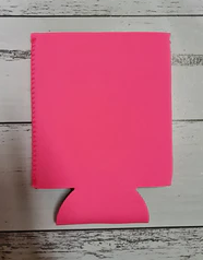 NEON PINK -  Stubby Holders BLANK