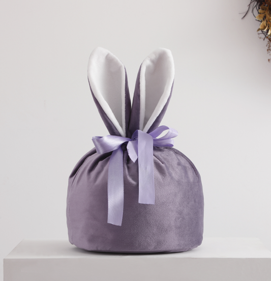 Velvet Bunny Bag BLANK - Light Purple