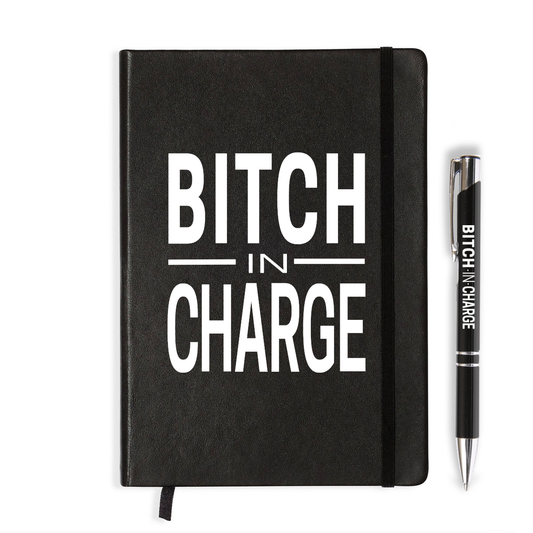 Bitch In Charge Stationery Pack: