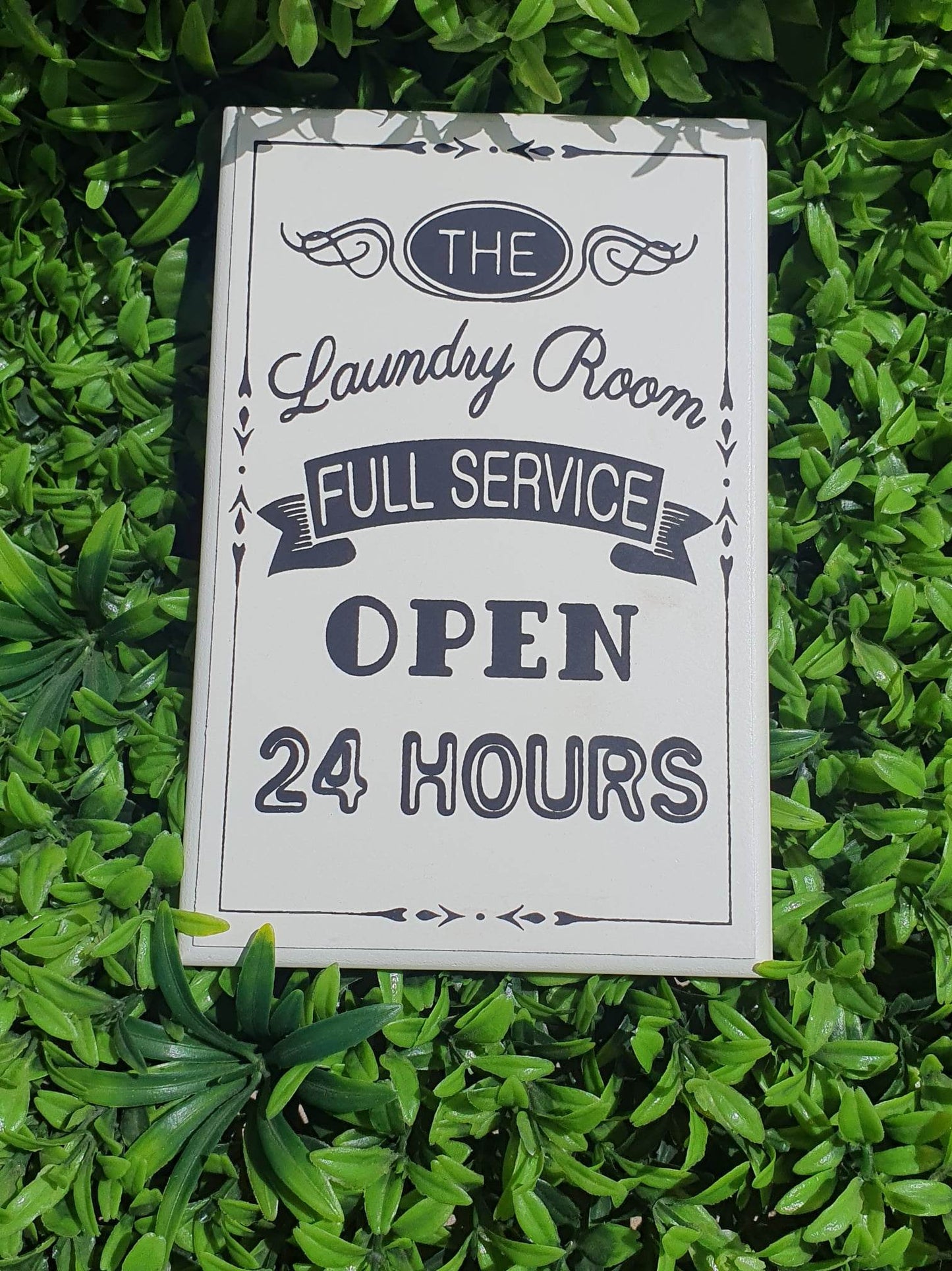 Laundry Open Sign