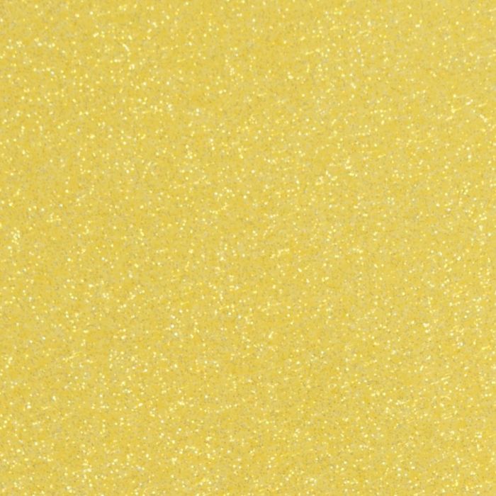 Siser Glitter HTV 30cm x 50cm -Lemon Sugar G0029