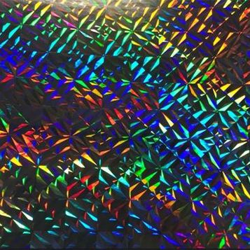 Styletech Holographic Adhesive 30cm - Confetti Blocks